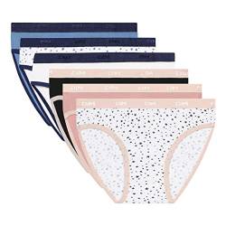 Dim Slip Les Pochets Weiche-Baumwolle Komfort Mädchen x6, Multicolor, 10 Years von DIM