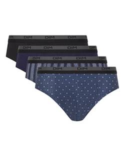 Dim Slip Multipacks 100% Baumwolle Herren x4, Multicolor, XXL von DIM