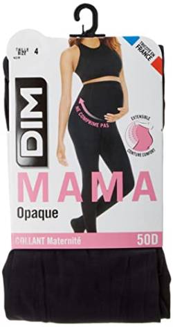 Dim Style Mama Schwangerschaftsstrumpfhose Damen x1, Black, L von DIM