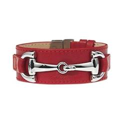 DIMACCI ARMBAND - ORSINI (Rot + Edelstahl) von DIMACCI