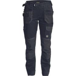 DINOZAVR Dayboro Damen Arbeitshose - Stretch Multi Taschen Moderne Outdoorhose - Schwarz 46 von DINOZAVR