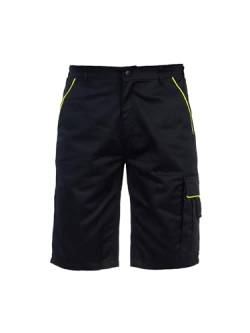 DINOZAVR Fortum Arbeitsshorts - Kurze Arbeitshose Herren - Kurze Arbeitshosen Herren - Herren Cargohose Kurz - Shorts Mit Taschen Herren - Arbeitshose Kurz Herren Schwarz50 von DINOZAVR