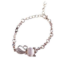 DITUDO VOGOYO Charm Bracelets Snkm97 Personalisiertes Armband Diamant Legierung Show Persönlichkeit Geburtstag Mode Frauen Solaruhren Armband von DITUDO
