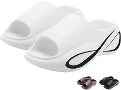 DIUS Infinity Sandalen für Damen und Herren, hochwertiges EVA-Material – Unisex-Design – bequeme und stilvolle Schuhe Weiße Größe 40-41 von DIUS