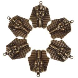 DIYEAH 10 Stück Charms Für Die Schmuckherstellung Retro- Armband-Charms Antike Ägyptische -Halsketten-Charms Ägyptisches Thema Schmuck-Charms von DIYEAH