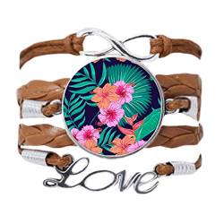 DIYthinker Armband mit Blume, Pflanze, Blatt, blauer Himmel, Liebeskette, Seil, Ornament, Armband, Geschenk, Nicht zutreffend. von DIYthinker