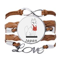 DIYthinker Lokaler japanischer berühmter Fuchs-Armband, Liebeskette, Seil, Ornament, Armband, Geschenk von DIYthinker