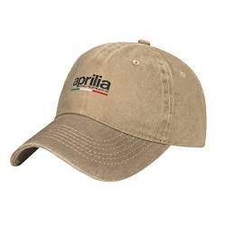 Aprilia Cowboy-Hut-Baseballmützen für Damen und Herren, verstellbare Casquette-Vater-LKW-Hut-Geschenke von DJNGN