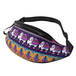 Elephant Crossbody Bag Runner Small Hip Pouch Bum Bag Running Waistpack Bumbag Beltbag Sport Slim Modisch Für Joggen Wandern Frau von DJNGN