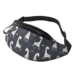 Giraffe Crossbody Bag Runner Small Hip Pouch Bum Bag Running Waistpack Bumbag Beltbag Sport Slim Modisch Zum Joggen Wandern Frau von DJNGN