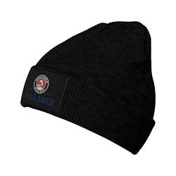 Kompatibel mit Paulaner Beanie Mützen Strickmütze Skull Caps für Herren Damen Winter Warme Skimütze Chemo Mütze Unisex Kopfbedeckung Geschenk von DJNGN