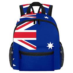 DJROW Australien-Flagge, Kleinkind, Jungen, Mädchen, Kindergarten, Kindergarten, Schulrucksack, mehrfarbig, Small von DJROW