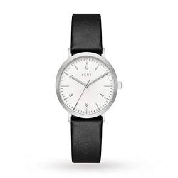DKNY Damen Analog Quarz Uhr mit Leder Armband NY2506 von DKNY