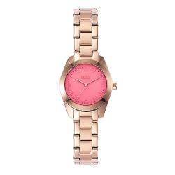 DKNY Damen-Armbanduhr Nolita Edelstahl Quarz Kleid, Roségold / Pink von DKNY