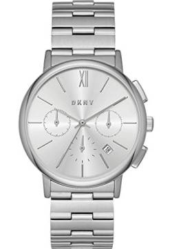 DKNY Damen Chronograph Quarz Uhr mit Edelstahl Armband NY2539 von DKNY
