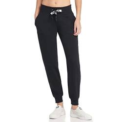 DKNY Damen-Jogginghose mit Kordelzug, Schwarz, M von DKNY