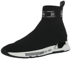 DKNY Damen K3387121 Sneaker, Schwarz/Dunkelgrau, 38 EU von DKNY