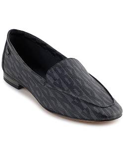DKNY Damen Laili Slip On Loafer, Black, 36 EU von DKNY