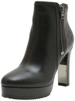 DKNY Damen Liana Platform Bootie Ankle Boot, Black, 37.5 EU von DKNY