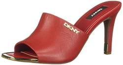 DKNY Damen Offene Zehe Mode Pumps Ferse Sandale mit Absatz, Red Bronx, 39.5 EU von DKNY