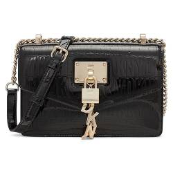 DKNY Damen R333xc81-bgd-1sz Crossbody, Schwarz/Gold von DKNY