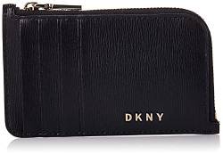 DKNY Damen Textured Card Geldbörse Taschen Und Geldbörsen Schwarz ONE Size von DKNY