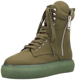 DKNY Damen Women's Womens Shoes Aken Sneaker Boot W/Inside Zip, Army, 36 EU von DKNY