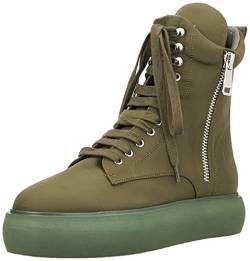 DKNY Damen Women's Womens Shoes Aken Sneaker Boot W/Inside Zip, Army, 37 EU von DKNY