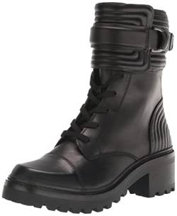 DKNY Damen Women's Womens Shoes Basia Combat Boot, Black, 37 EU von DKNY