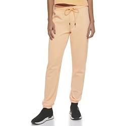 DKNY Sport Women's Dropout Shadow Logo Jogger, Clementine, Medium von DKNY