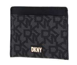 DKNY Women's Bryant Credit Coated Logo Travel Accessory-Envelope Card Holder, Black von DKNY
