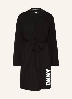 Dkny Damen-Morgenmantel Must Have Basics schwarz von DKNY