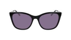 Dkny Unisex DK711S Sunglasses, 001 Black, Einheitsgröße von DKNY