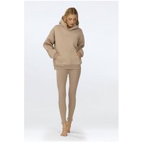 DKaren Freizeitanzug Hausanzug Jogginganzug Leggings und Kapuzenpullover -Oseye- (Set, 2-tlg), Großer Kapuze von DKaren