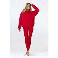 DKaren Freizeitanzug Hausanzug Jogginganzug Leggings und Kapuzenpullover -Oseye- (Set, 2-tlg), Großer Kapuze von DKaren