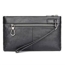 DLUXCA Herren- und Damen-Clutch, Clutch, modisch, Business-Umschlagtasche, Freizeittasche, Handgelenktasche, Herrentasche (Color : E, Size : 24 * 14 * 3cm) von DLUXCA