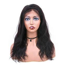 DNARLKBF 360wig volle Spitzekörperwelle natürliche schwarze Perücke 20inch von DNARLKBF