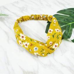 Mehrere Stile Mode Verkauf Einfache Wilde Dame Haar Tuch Bogen Knoten Stirnband Krawatten Seil Mädchen Zubehör, TS-2 (Color : Ts-19) von DNCG