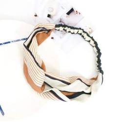 Mehrere Stile Mode Verkauf Einfache Wilde Dame Haar Tuch Bogen Knoten Stirnband Krawatten Seil Mädchen Zubehör, TS-2 (Color : Ts-43) von DNCG