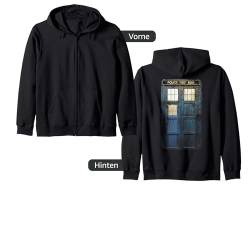 Doctor Who Cosplay Tardis Distressed Time-Traveller Sci-Fan Kapuzenjacke von DOCTOR WHO