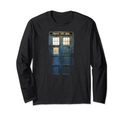 Doctor Who Cosplay Tardis Distressed Time-Traveller Sci-Fan Langarmshirt von DOCTOR WHO