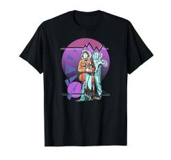 Doctor Who Pop Art 4. Doctor Baker Fan für kosmische Zeitreisen T-Shirt von DOCTOR WHO