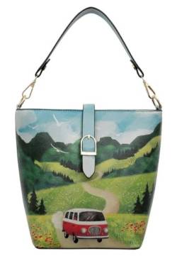 DOGO Bucket Bag - Blissful Journey - Damen Umhängetasche von DOGO