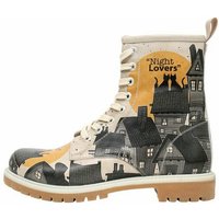 DOGO Damen Boots Schnürboots Vegan von DOGO