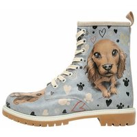 DOGO Damen Boots Schnürboots Vegan von DOGO