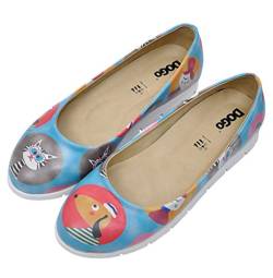 DOGO Damen Shine Ballerinas, Multicolor, 40 EU von DOGO