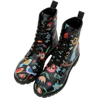 DOGO Flower & Birds Schnürboots Vegan von DOGO