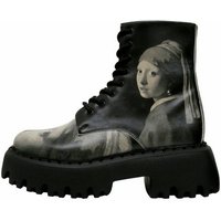 DOGO Girl with A Pearl Earring BW Chelseaboots Vegan von DOGO