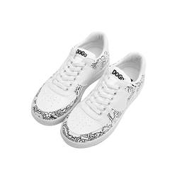 DOGO Schuhe Vegane Damen Dice Sneakers - Bon Voyage 38 von DOGO