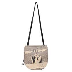 DOGO Vegane Damen Schultertaschen Umhängetaschen Ivy Bag - Go Back to Being Yourself von DOGO